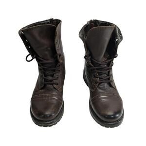 Steve Madden Brown combat boots women’s size‎ 7M
